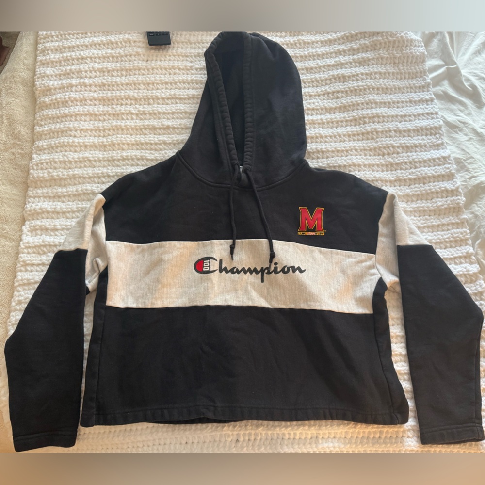 Champion University of Maryland Cropped Sweatshirt
